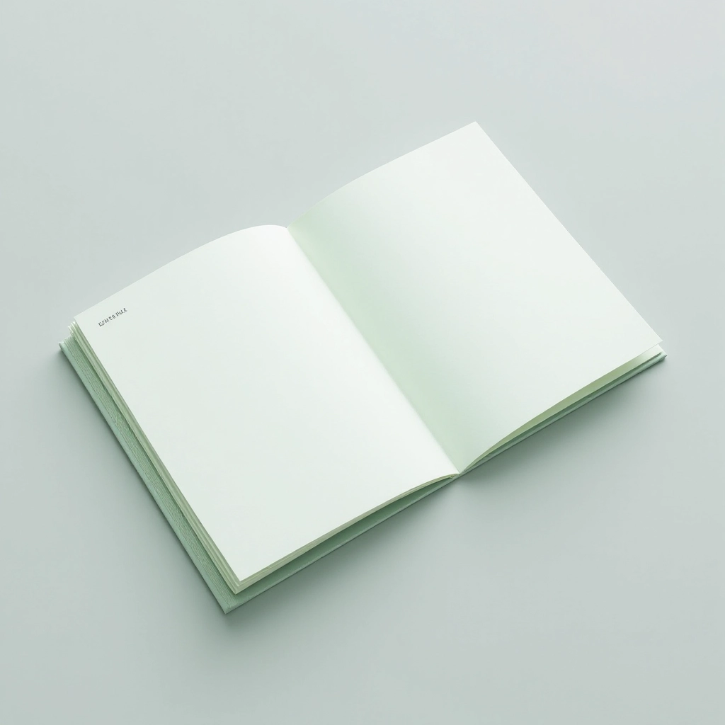 Sage green weekly planner pad with tear-off pages for 52 weeks of planning